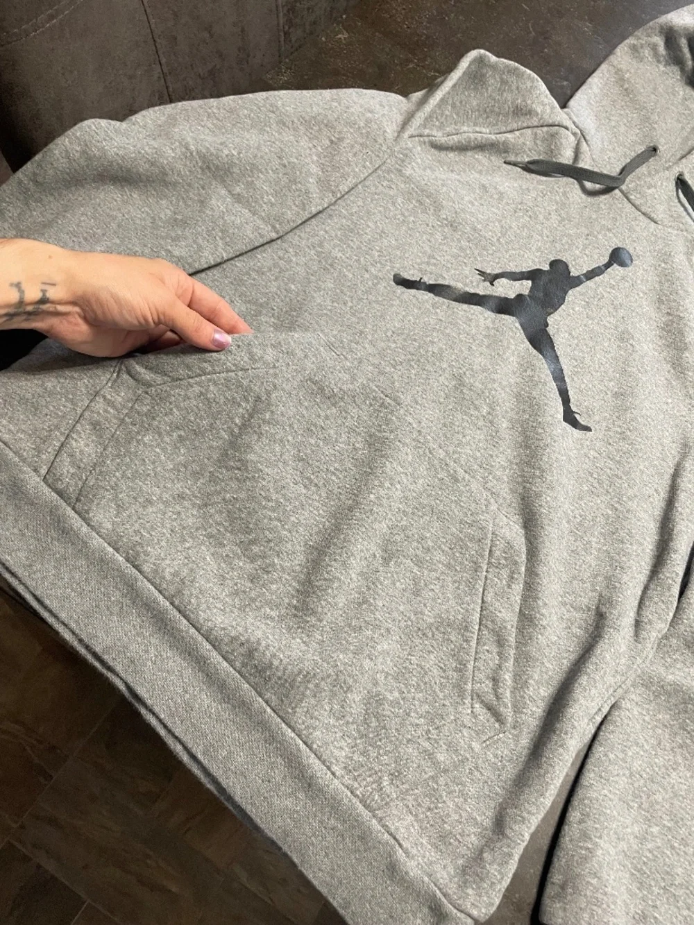 Jordan Mens Jumpman Air Fleece Hooded Pullover - Size S